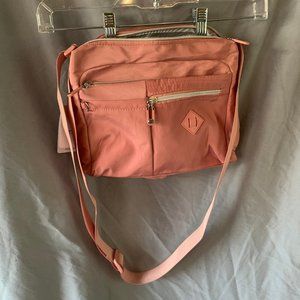 Small Pink Crossbody Waterproof Purse Bag